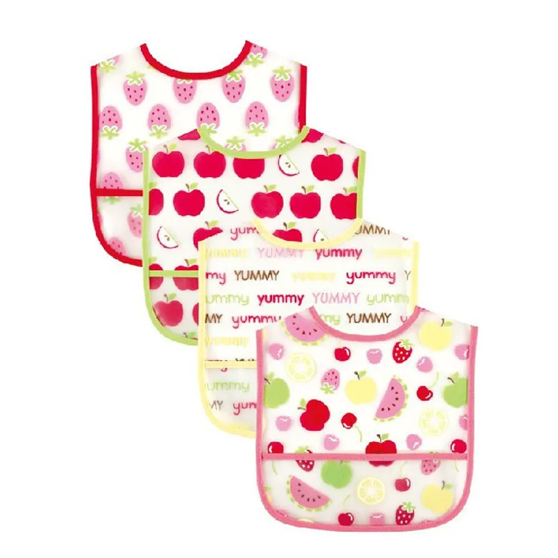 Водонепроницаемые нагрудники для детей 4 шт./лот бесплатная доставка | Детская