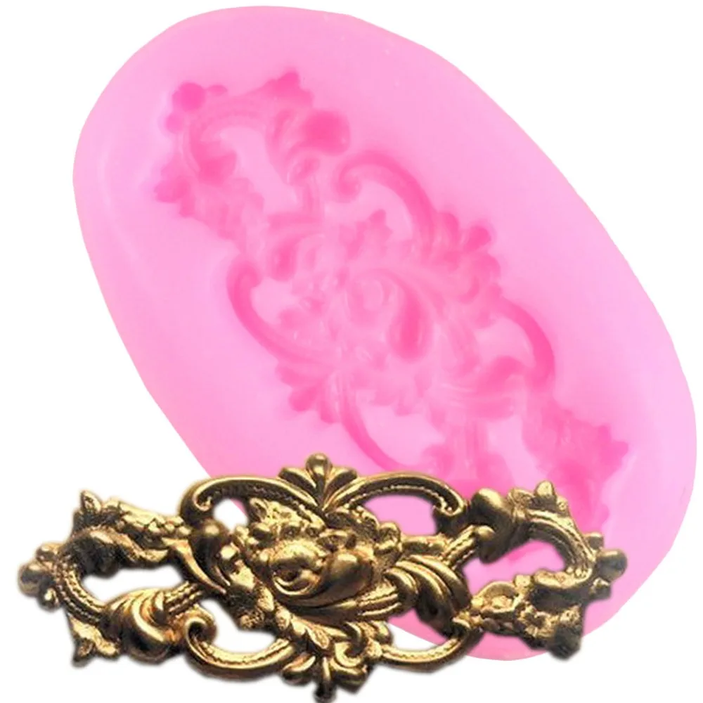 Силиконовые формы для торта в стиле барокко инструменты украшения свадебных