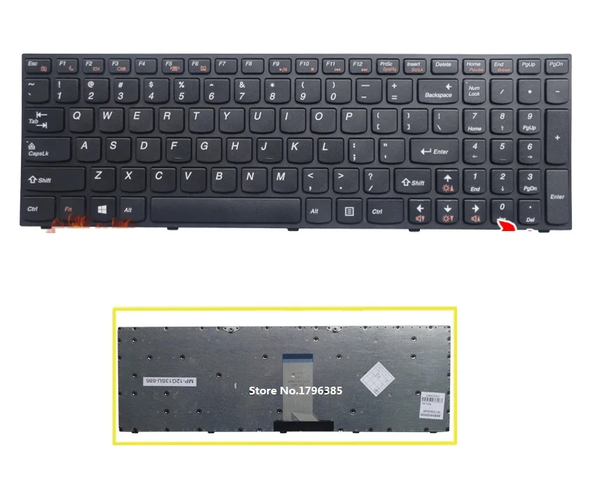 Распродажа новая клавиатура для ноутбука LENOVO b5400 m5400 m5400a b5400a|Клавиатуры замены| |