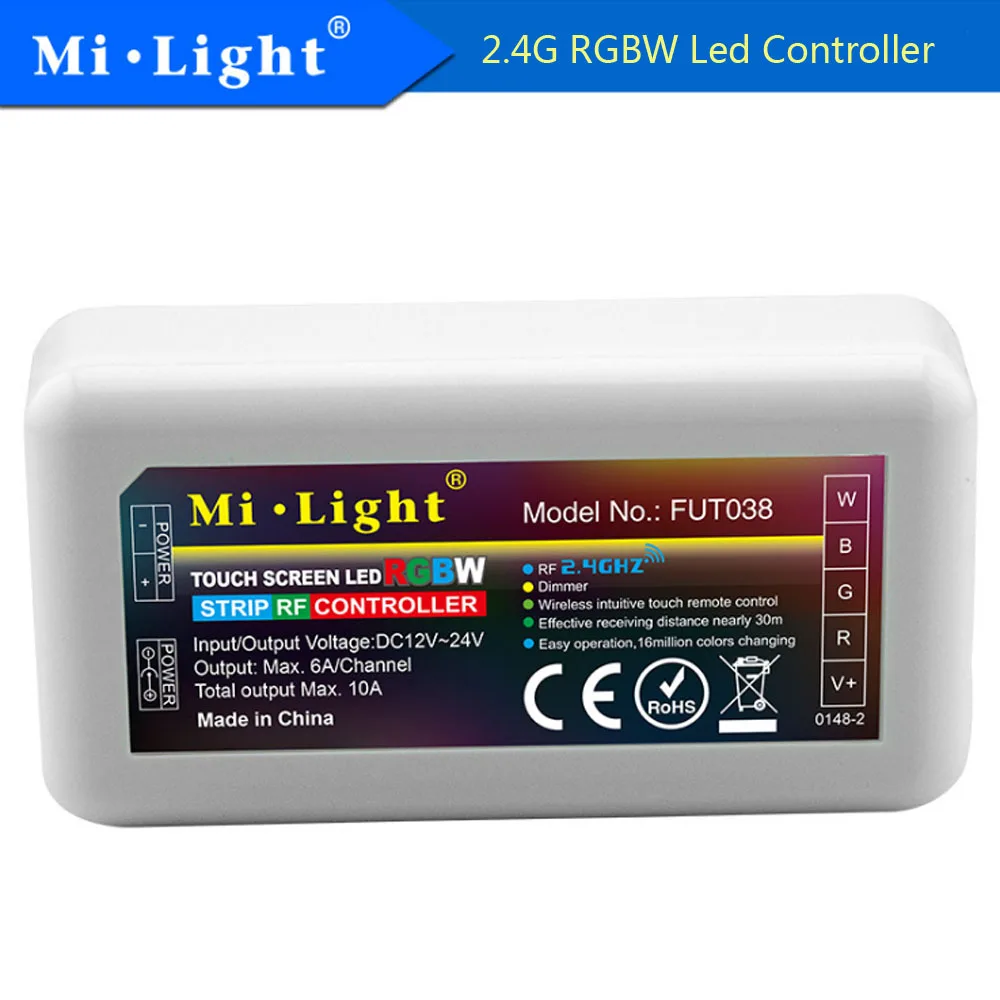 Контроллер Milight FUT038 для светодиодной ленты 2 4 ГГц 6 А/12 ~ 24 В|Контролеры RGB| |