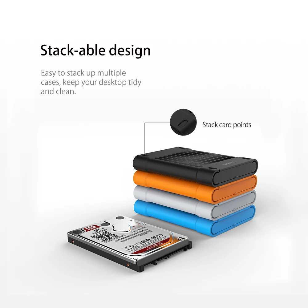 Силиконовый защитный чехол ORICO для жесткого диска 2 5 дюйма хранения Hdd