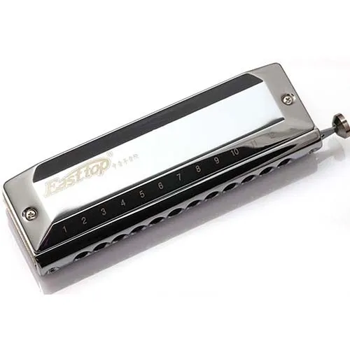T1248Z Easttop Хроматическая гармоника Alto Хроматическая арфа ниже октавы, чем C 12 отверстий рот органа Музыкальные инструменты Восток Топ T1248Z - Цвет: T1248Z