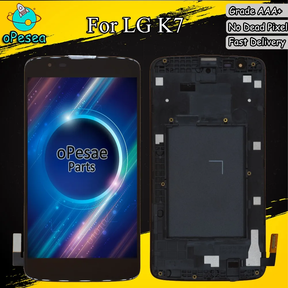 OPesea 5 0 ''для LG K7 Tribute K330 LS665 LS675 MS330 ЖК дисплей панель сенсорный экран дигитайзер