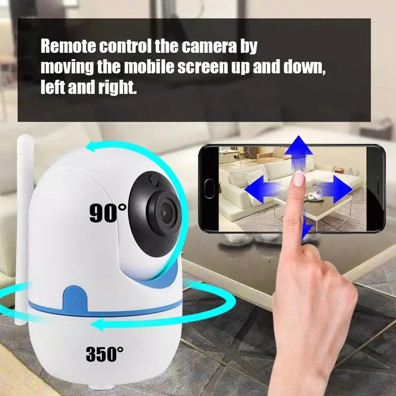 MINI 1.0MP HD Wifi IP Camera Smart Home Security Mobile Remote Control PTZ With Body Auto Tracking Two Way Audio Cloud Storage |