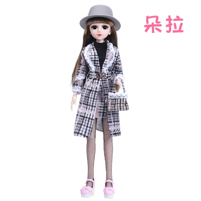 1 комплект кукла 1/3 BJD с модной кукольной одеждой повседневной одежды пальто штаны