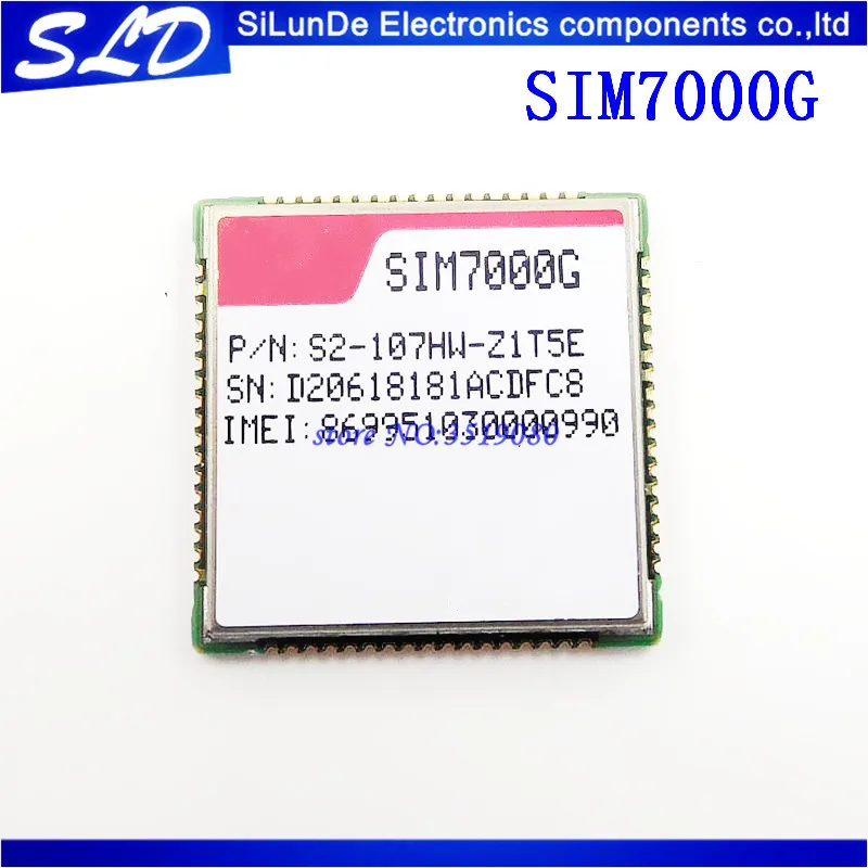 

Free Shipping 2pcs/lot SIM7000G SIM7000 GPRS new and original in stock