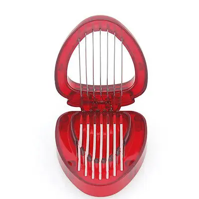 Новинка 2017 изящный слайсер для клубники десертов лезвие из нержавеющей стали