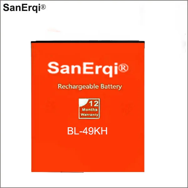 

SanErqi BL-49KH 1830mAh BATTERY for LG Optimus 4G LTE P936 Spectrum VS920 Nitro HD P930 lu6200 SU640 Battery