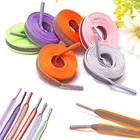 1 пара, шнурки для обуви в полоску, 8 мм, 80100120 см