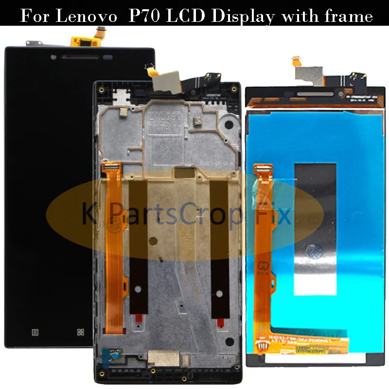 100% протестированный для 5 0 &quotLENOVO P70 ЖК-дисплей сенсорный экран с рамкой LENOVO