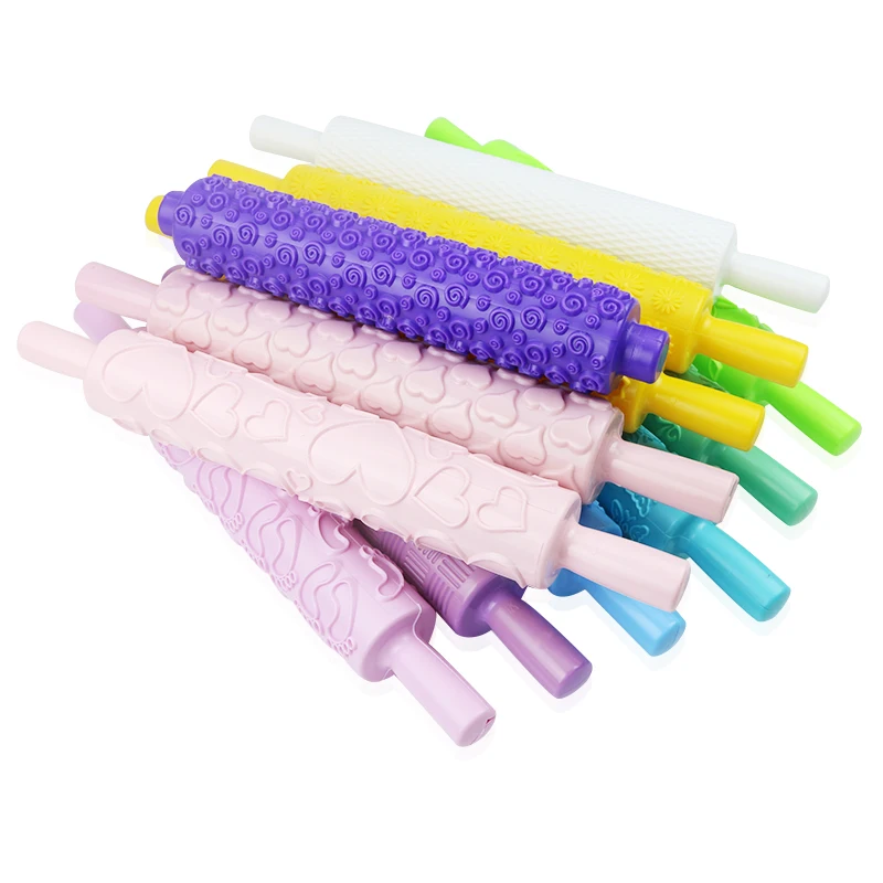 1 шт. пластиковый ролик для украшения торта|fondant rolling pin|rolling pincake roller |