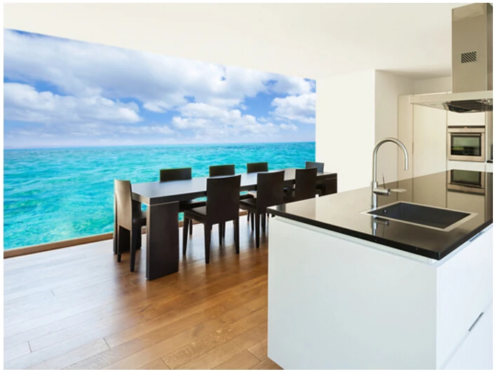 

Custom natural scenery wallpaper, 3D photo mural for the living room bedroom sofa backdrop PVC wallpaper