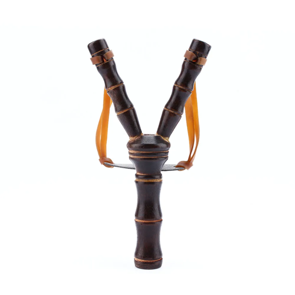 1 шт. Мощная Рогатка с резиновой лентой игрушки деревянный игровой инструмент