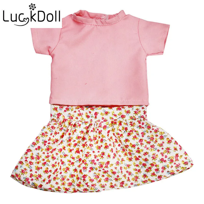 LUCKDOLL аксессуары для кукол одежда юбка подходит куклы 18 дюймов и 43 см zaps