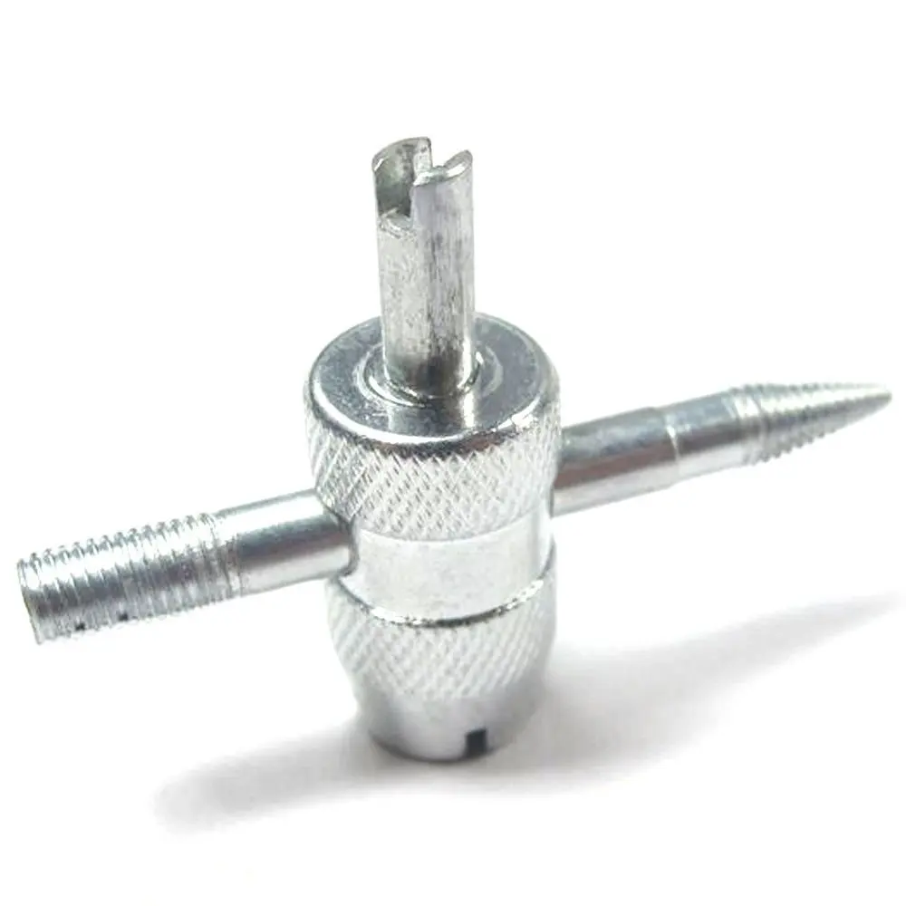 

4 Way Tire Valve Stem Core for Installation and Removal of Valve Cores TD326