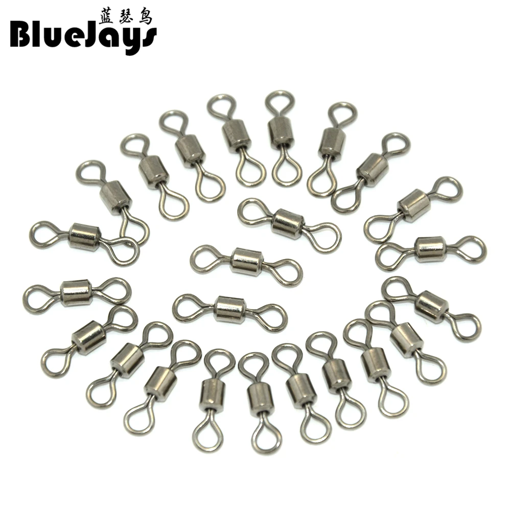 Шариковый подшипник Blueays 50 шт./лот поворотные твердые кольца рыболовный