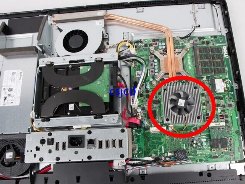 Новый оригинальный вентилятор для ноутбука DELL XPS one 2710 touch охлаждающий