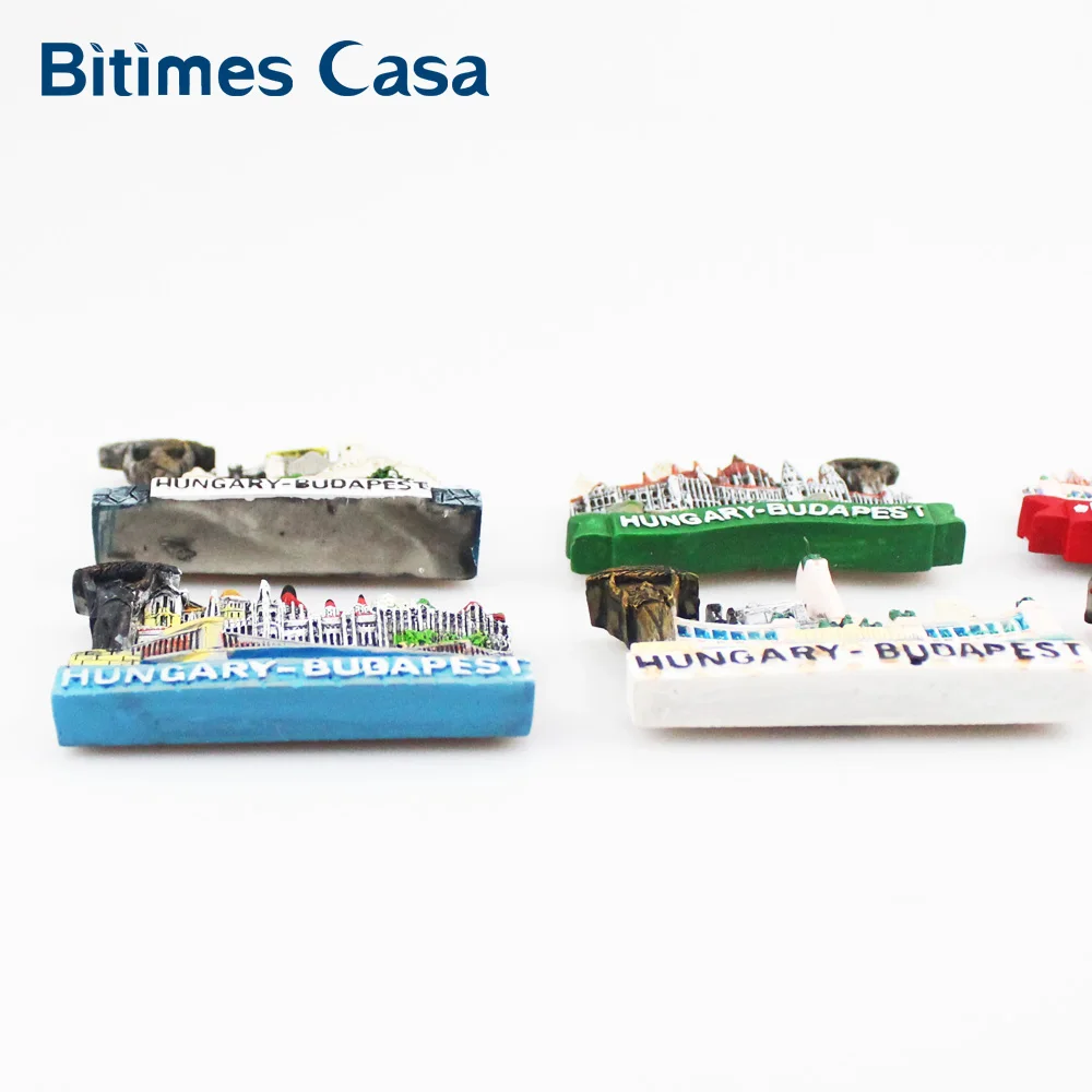 Венгрия Будапешт узор холодильник Магниты на 3d Дизайн смолы Путешествия