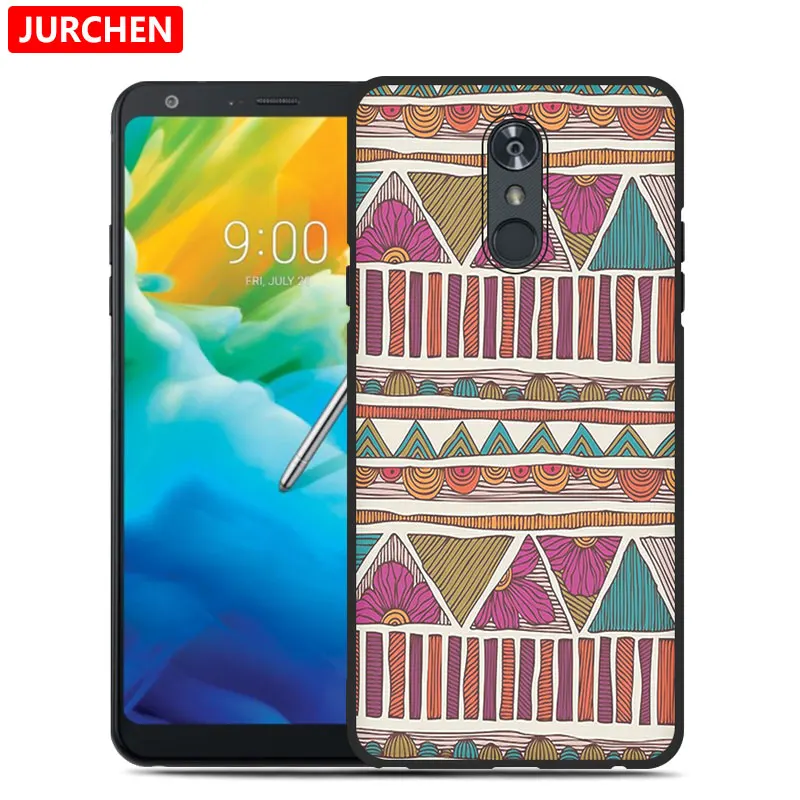 Ультратонкий чехол JURCHEN с рисунком для LG Stylo 5 Stylo5, задняя крышка, милые собака и кошка, мягкий чехол из ТПУ для LG Stylo 5, чехол для телефона - Цвет: 52