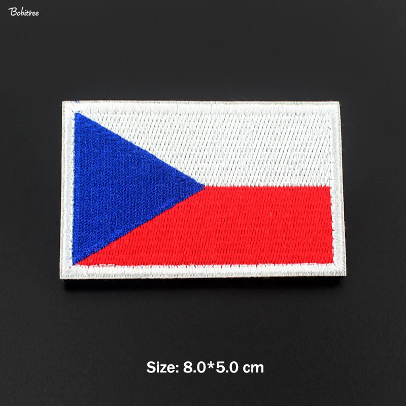 1 Pcs Новая Зеландия, Польша, Швейцария, чешский, голландский флаг, значки, наклеиваются на патч, 3D наклейки для куртки, шляпы, украшение для рюкзака - Цвет: 1 Pcs