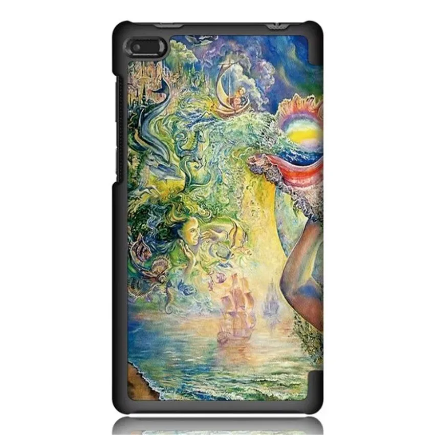 Для lenovo Tab7 необходимые красочные Рисованные кожаные чехлы для lenovo Tab7 эфирные TB-7304F/TB-7304I/TB-7304X Чехлы для планшетов