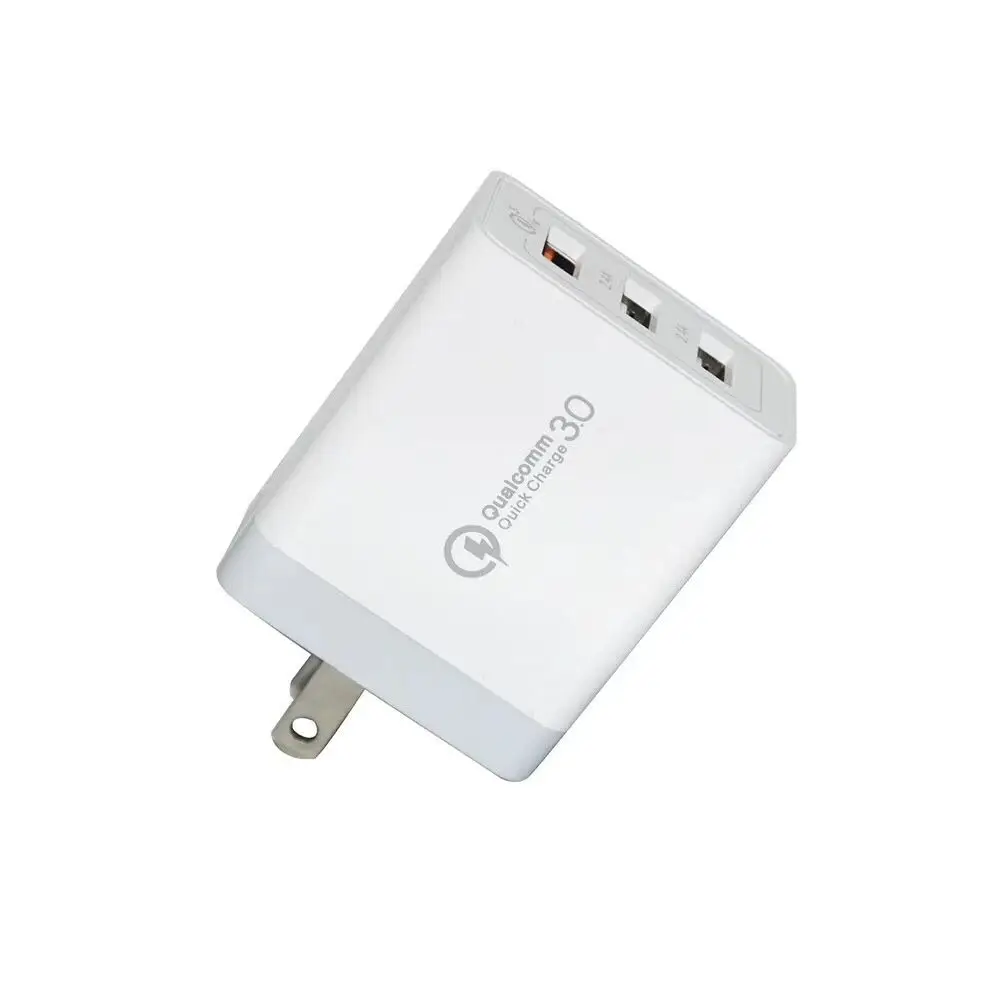 Зарядное устройство с 3 USB портами и поддержкой быстрой зарядки 30 Вт|Зарядные