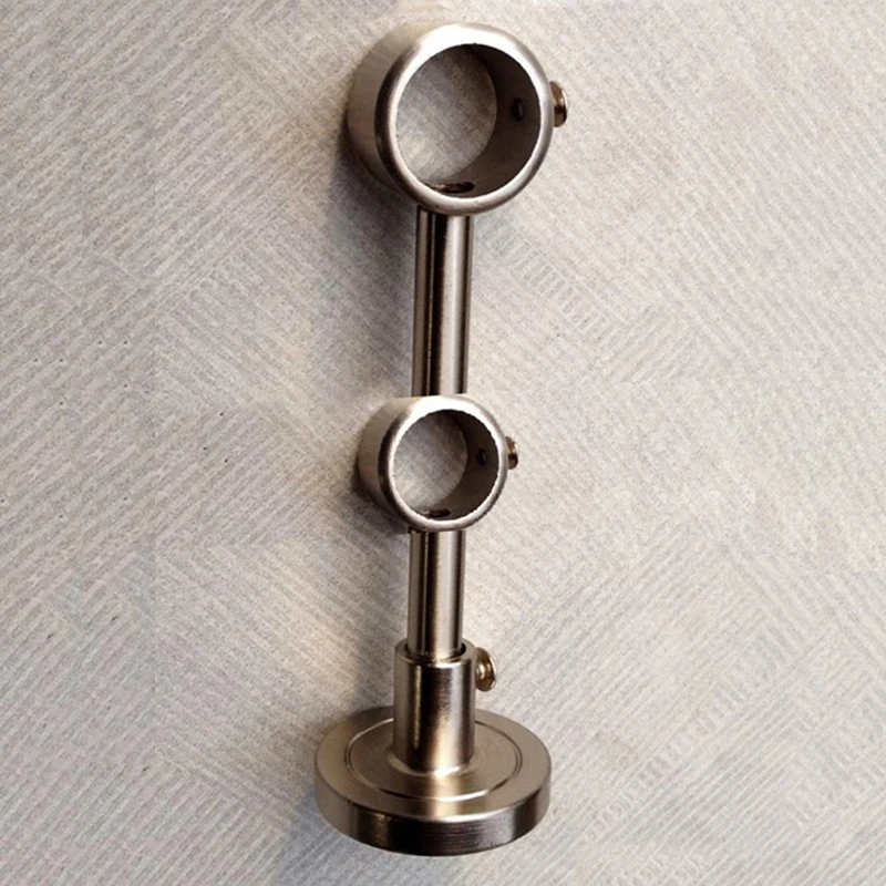 Eco-friendly plating process O-shape design quality double metal Znic bracket for 28+19mm(1.125-IN+3/4-IN) dia. rod/pole | Дом и сад