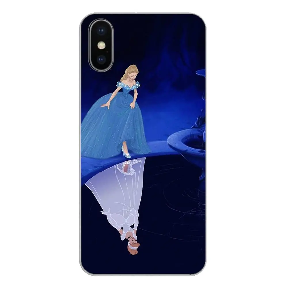 Silicone Phone Skin Case Cartoon Cinderella Glass Slipper Castle For Samsung Galaxy Note 8 9 S9 S10 A8 A9 Star Lite Plus A6S A9S |