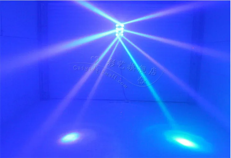 2 шт./лот LED движущаяся голова Паук свет 8х12 Вт rgbw 4в1 луч сценическое Освещение dj