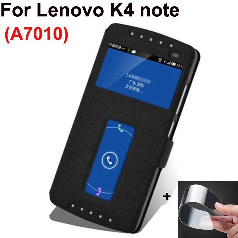 5 &quotчехол с открытым окном для Lenovo K4 note A7010 чехол из искусственной кожи чехлы K4note