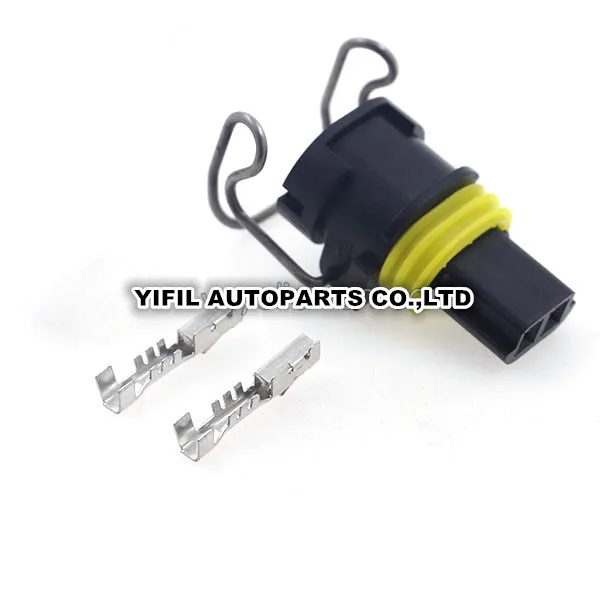 100 шт./лот 2 Pin/Way CAT 330D 336D крышка цилиндра двигателя клапан камера впрыскиватель
