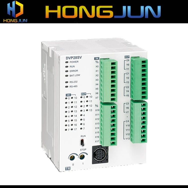 Недорогая DELTA SA2 серии PLC DVP12SA211T для небольшого оборудования|Контроллер двигателя|