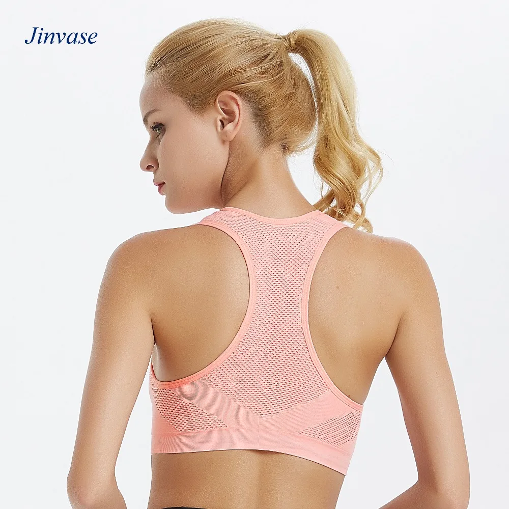 B007 Дешевый женский йога-бра светло-розовый черный шампань слоновая кость синий быстросохнущий спортивный поддерживающий беговой жилет.