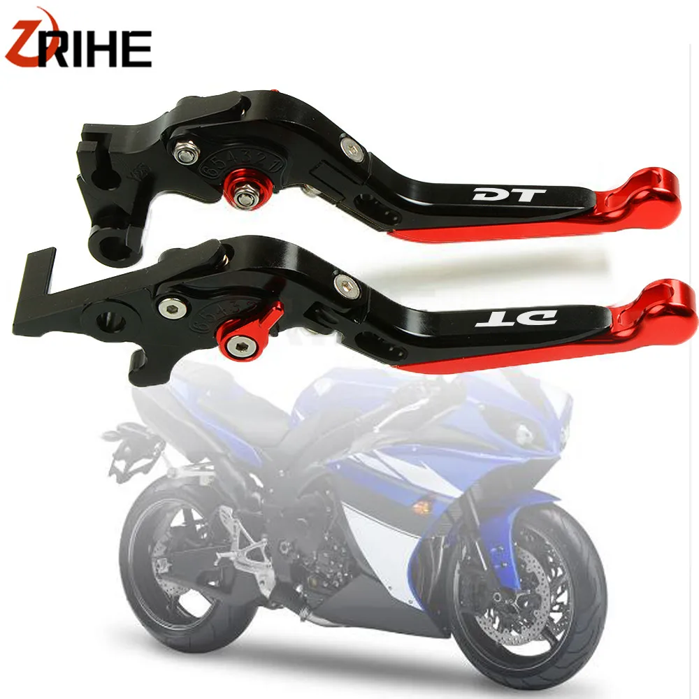 CNC мотоцикл складной выдвижной тормоз сцепления рычаги для YAMAHA DT 125 125LC 125R 125RE DT125LC