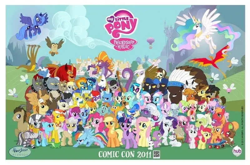 My Little Pony принцесса Твайлайт Спаркл Книги по искусству шелка с принтом Poste