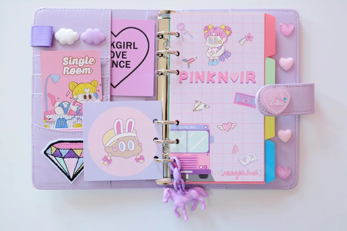 MIRUI Kawaii A6 Тетрадь Макарон Кожа DIY Свободные-листовой Журнал Дневник Спираль времени планировщик список дел органайзер канцелярские подарок