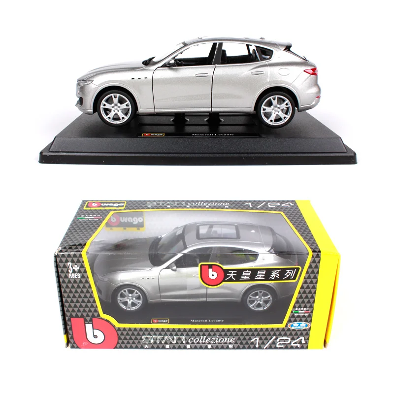 Bburago 1:24 Maserati Levante SUV литая модель автомобиля игрушка новая в коробке Бесплатная