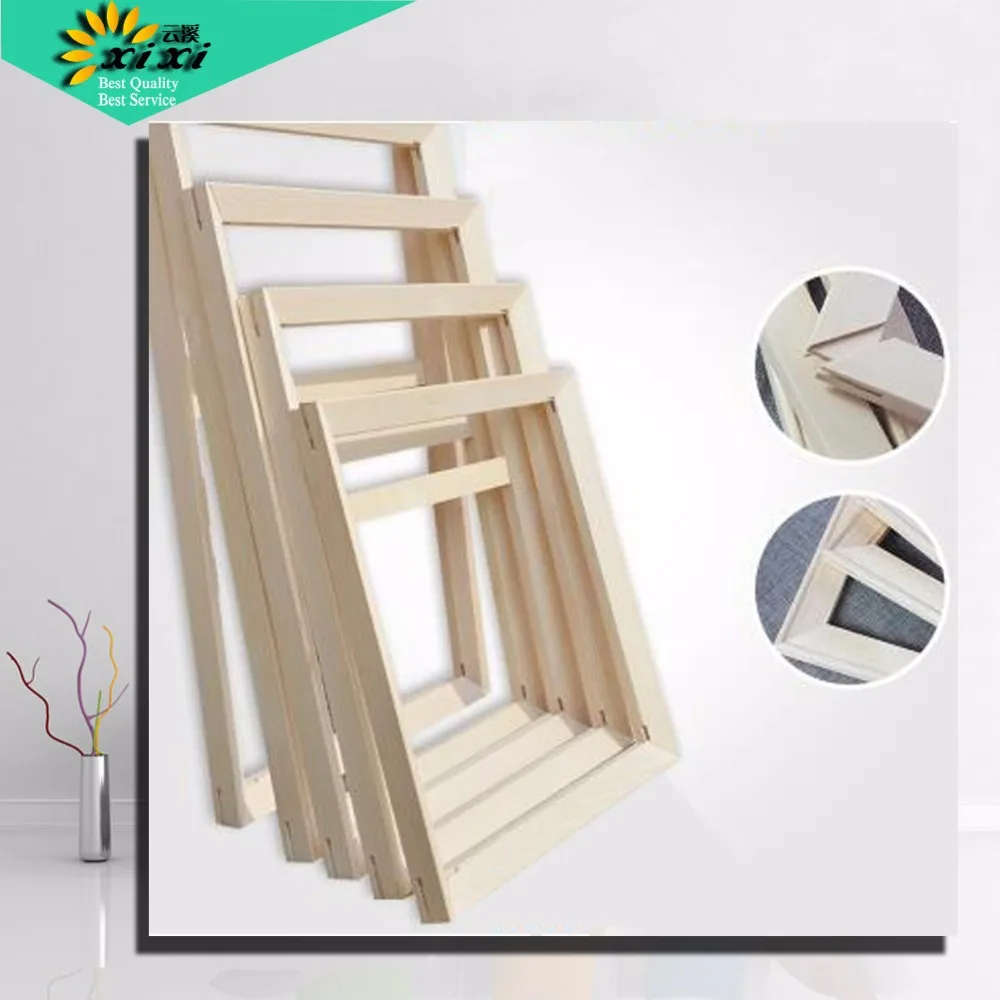 Носилки для масляной живописи подходит всех видов diy рамка из выпуклого дерева