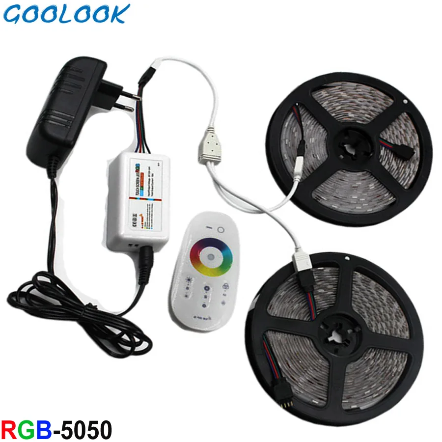 Светодиодная лента RGB SMD 5050 RGBW водонепроницаемая светодиодная светоизлучающие