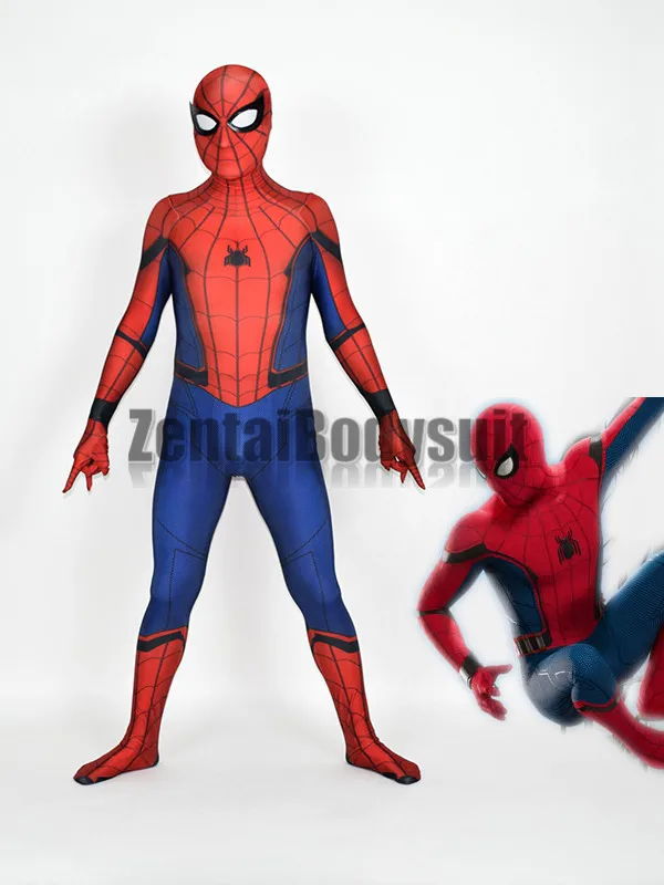 Костюм Человека паука костюм Капитана Америки спайдермена для косплея|spiderman cosplay
