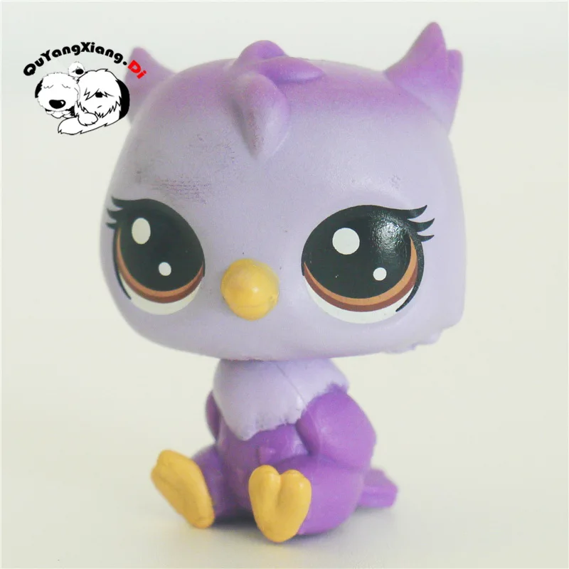 Экшн фигурка котенка фиолетового птичьего животного CW047 Pet Shop|Игровые фигурки и