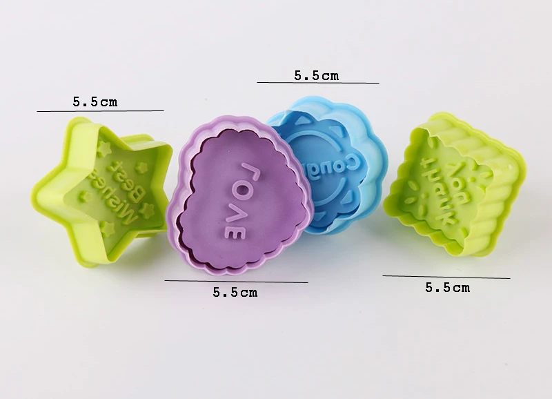 8 шт. DIY Форма для выпечки животных Жираф, Лев в форме 3D формочка для печенья формы для торта Звезда мультфильм Sugarcraft Декор кухонный инструмент GYH