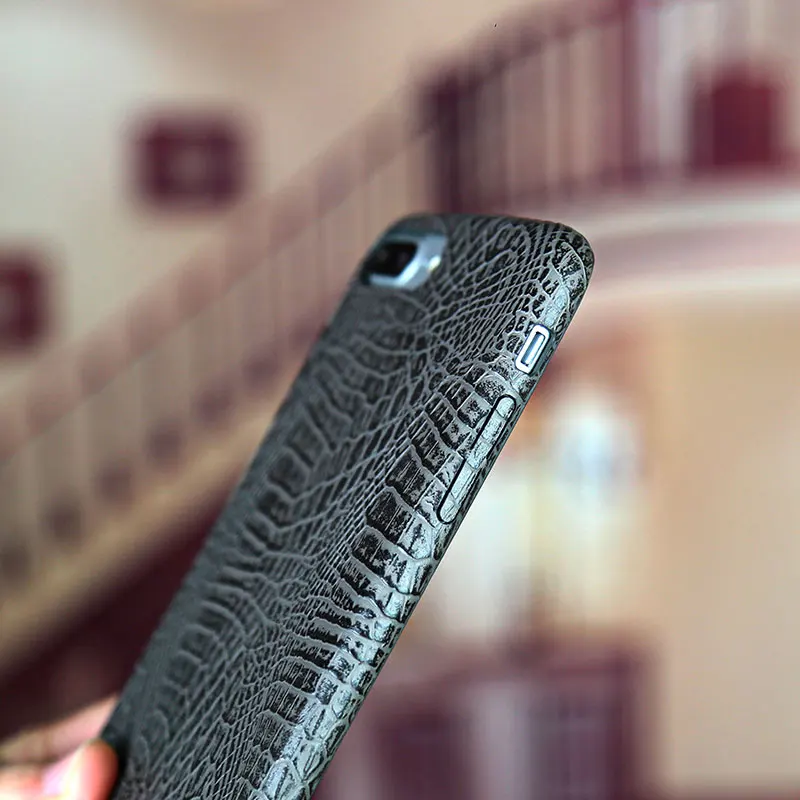 Boucho Модный чехол для телефона из крокодиловой кожи iphone8 8 plus Роскошная мягкая