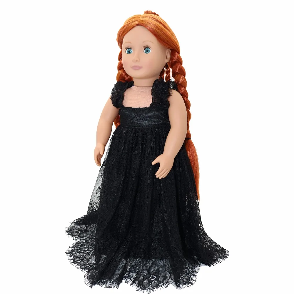 Новый летний American Girl Doll Одежда куклы Интимные аксессуары слинг Кружево платье