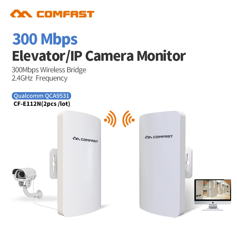 1 2 км 4 ГГц 300 Мбит/с Беспроводной открытый маршрутизатор CPE Wi Fi мост ретранслятор