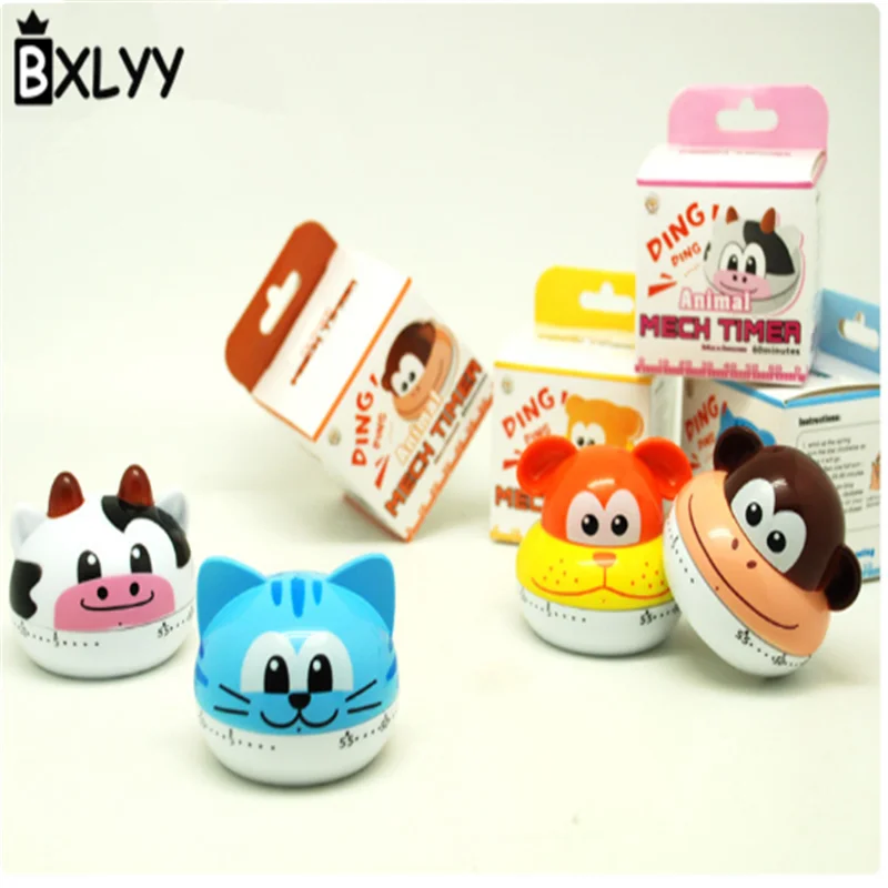 

BXLYY Christmas Decoration Cartoon Animal Timer Kitchen Widget Halloween Christmas Party Wedding Decoration Gift New Year .7Z