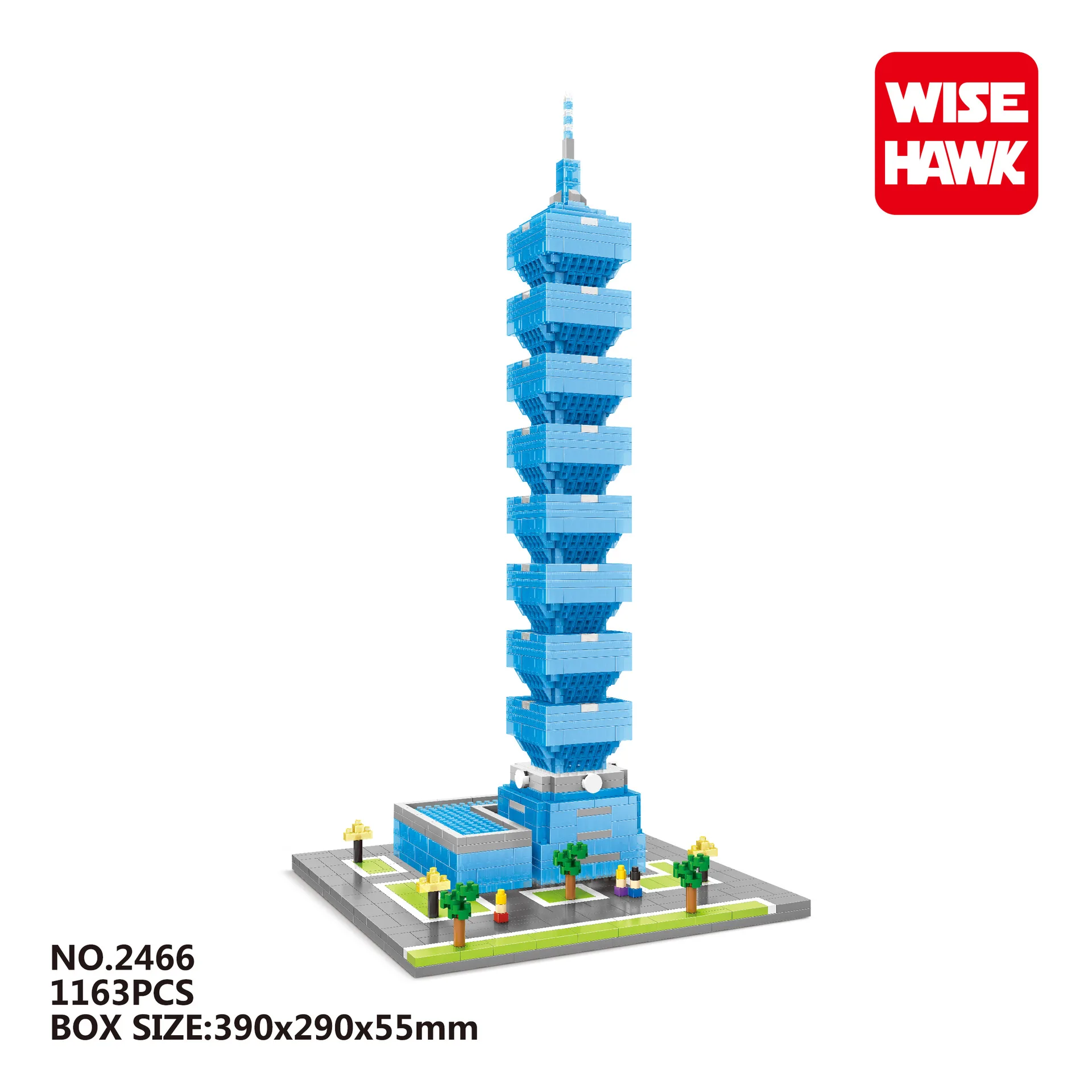 WISEHAWK мини строительные блоки игрушки знаменитая Ориентировочная структура |