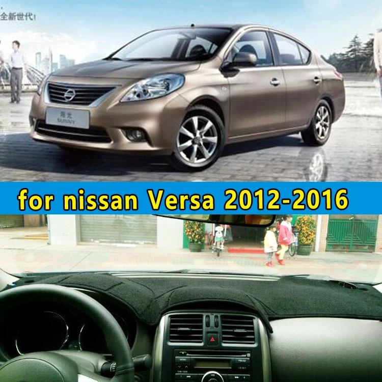 

car dashmats car-styling accessories dashboard cover for nissan Versa 2012 2013 2014 2015 2016