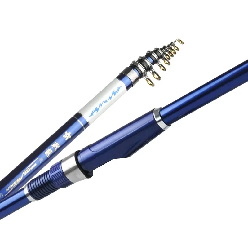 Круто! Горячая распродажа! Удочки для спиннинга Ocean Blue 5 8 секций 2 7 4 м|fishing rod|rod for