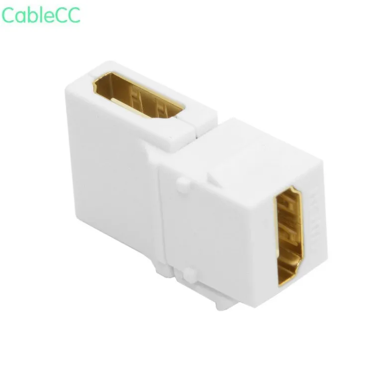 90 градусов правый угловой HDMI 1 4 оснастки в гнезде Keystone переходник для гнезда